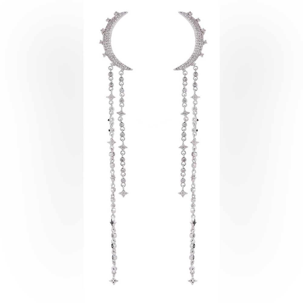 Eyecandy Bulan Moon Earrings - NIB